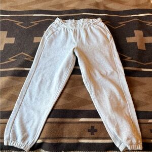 Lululemon Scuba Mid-Rise Oversized Jogger - Heathered Core Ultralight Grey